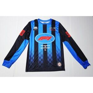 Formula 1 F1 1950 Jersey Kids Large L 12-14 Long Sleeve Mesh Riding Shirt Hybrid